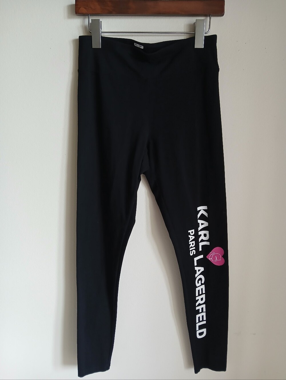 Karl Lagerfeld Leggings Black Size XS